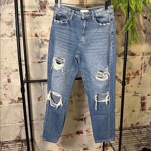 Vervet Distressed Boyfriend Jeans